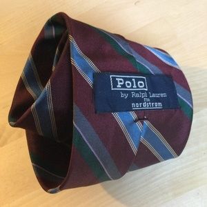 POLO By Ralph Lauren Tie  VINTAGE 1980s Hand Made